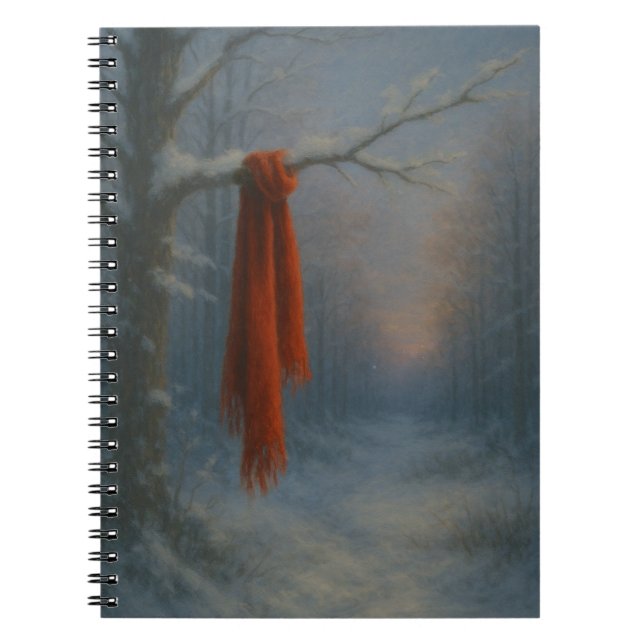 Den röda schalen anteckningsbok (Framsidan)