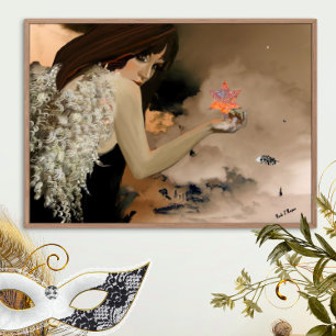 Den röda stjärnan! poster