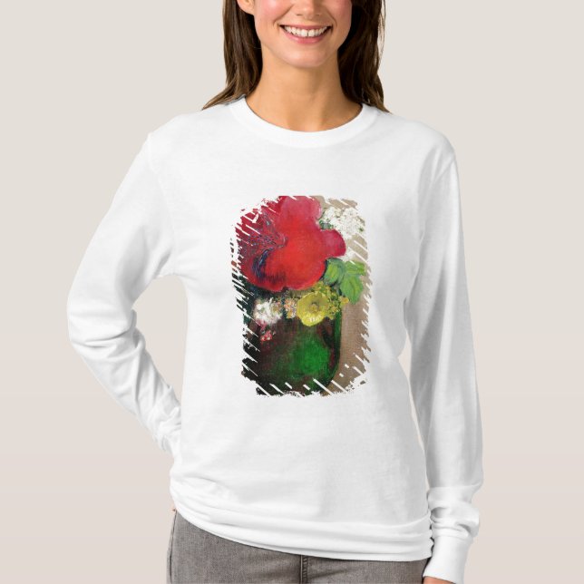 Den röda vallmon t-shirt (Framsida)