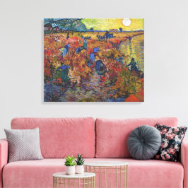 Den röda vingården | Vincent van Gogh | Canvastryck