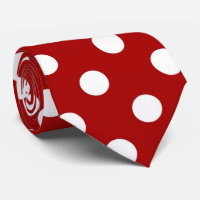 Den röda vitpolkaen pricker mönsterie