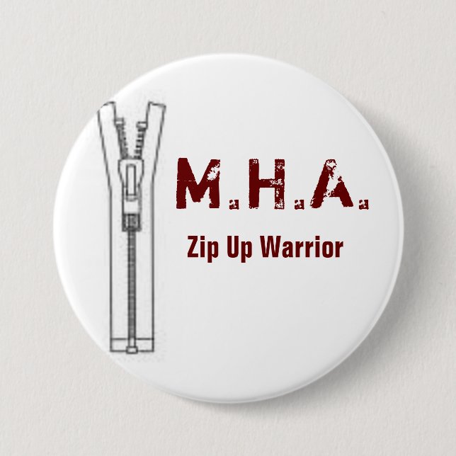 Den rödbruna Hoodiearmérundan klämmer fast Knapp (Framsida)