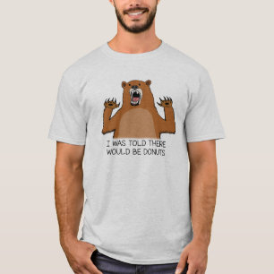 Den roliga björnen berättades att det skulle fin t shirt
