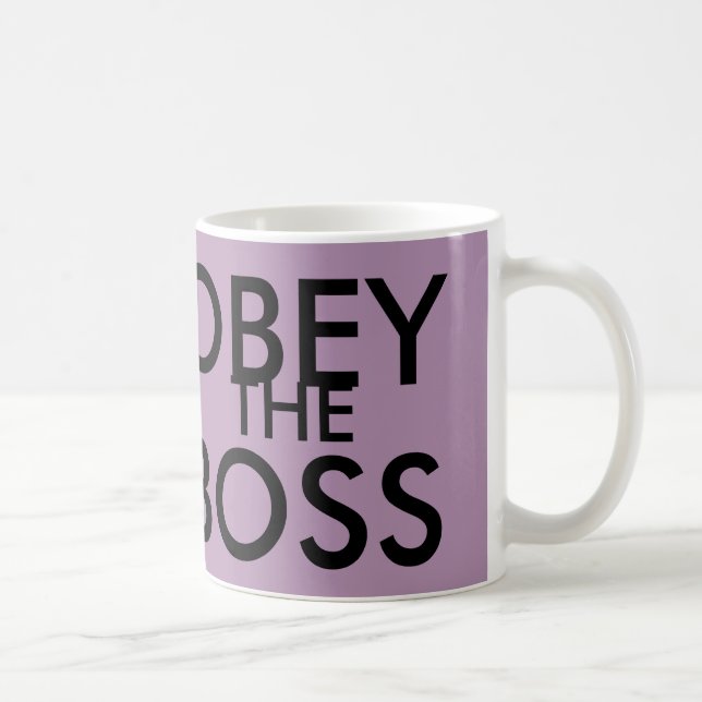 Den roliga chefkaffe koppar, LYDER Kaffemugg (Höger)