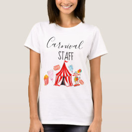 Den roliga cirkuskarnevalet bemannar t-shirt