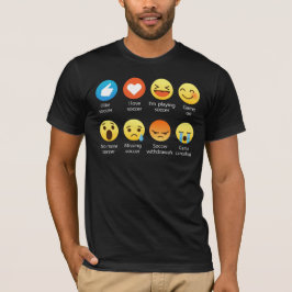 Den roliga emoticonen (emoji) älskar jag tröja