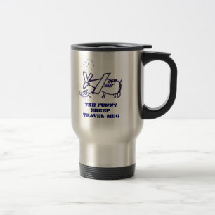 Den roliga fårtravel mug resemugg