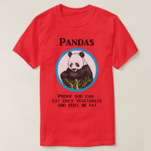 Den roliga feta pandaen, grönsaker fungerar inte