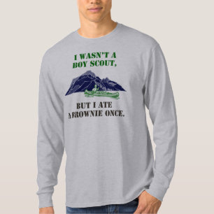 Den roliga filmT-tröja, var jag inte en pojkscout T Shirt