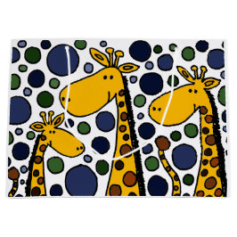 Den roliga gåvan för girafffamiljabstrakt hänger
