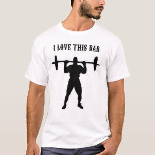 den roliga genomkörarekroppsbyggarekonditionen t shirt