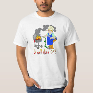 Den roliga grillfestdesignen - är väl gjort reko tee shirt