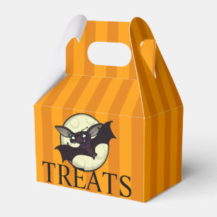 DEN ROLIGA HALLOWEEN FLADDERMÖSS MED PRESENTASKAR