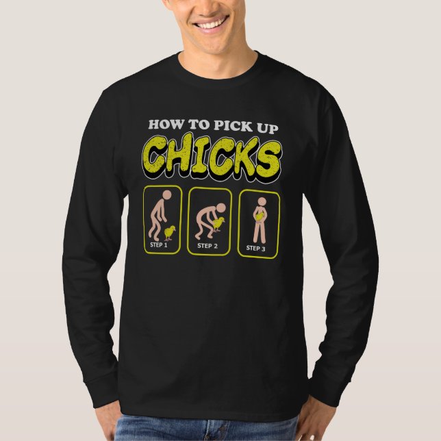Den roliga humoristiska skjortahumorn väljer upp t shirt (Framsida)