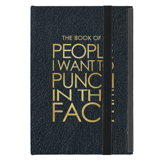 Den roliga iPadkortkortet täcker iPad Mini Skal (Framsidan Closed)