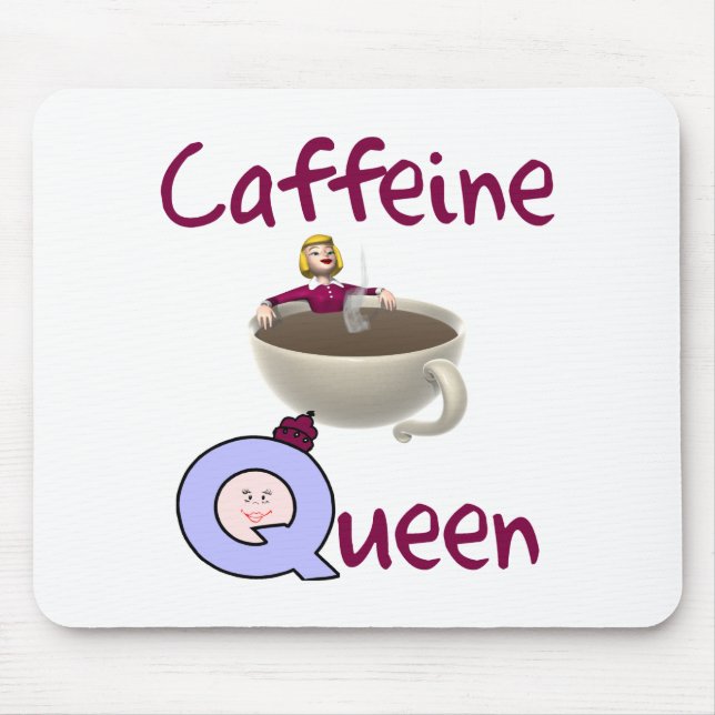 Den roliga kaffeälskaremusen vadderar musmatta (Framsidan)