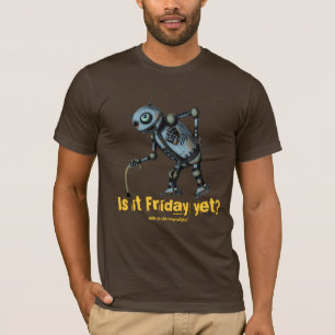 Den roliga kalla gammala roboten önskar t-shirt
