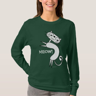 Den roliga katten jamar T-tröja 10 T-shirt