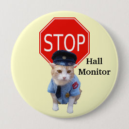 Den roliga katten kommenderar/Hall övervakar Knapp