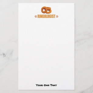 Den roliga löken ringer älskare brevpapper