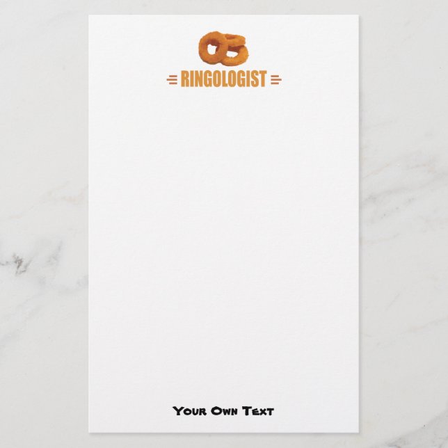 Den roliga löken ringer älskare brevpapper (Framsida)