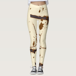 Den roliga mamman förbinder dräkten leggings