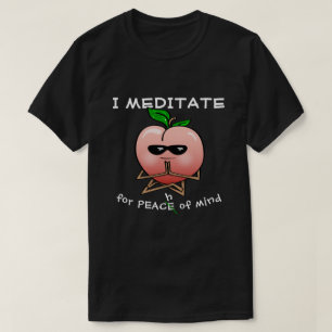 Den roliga meditationen citerar skjortor för t-shirt