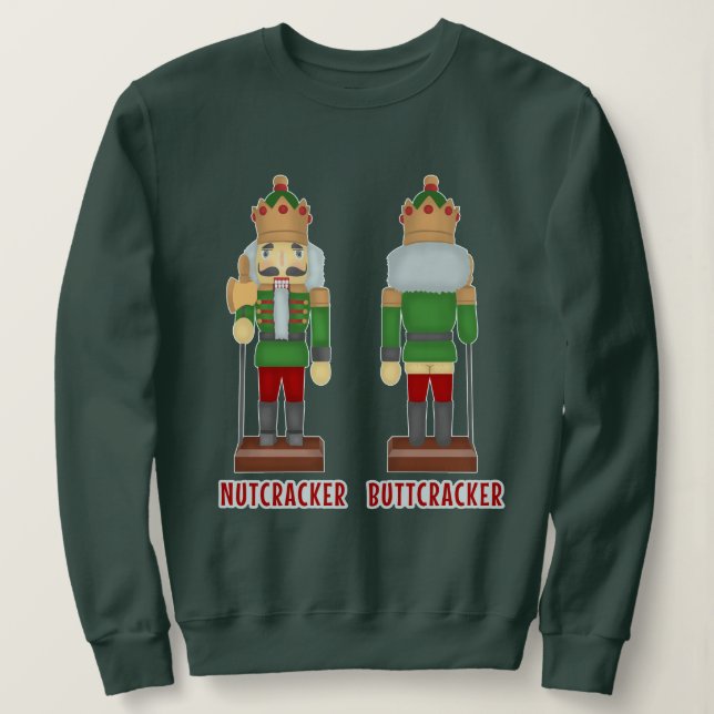 Den roliga nötknäpparejulaftonen blidkar den fula tee shirt (Design framsida)