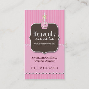 Den roliga och nyckfulla tårtan poppar visitkorten visitkort