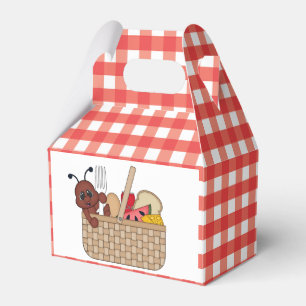 Den roliga picknickmyragaveln boxas favör boxas presentaskar