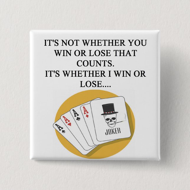 den roliga poker överbryggar kortspelaredesign knapp (Framsida)