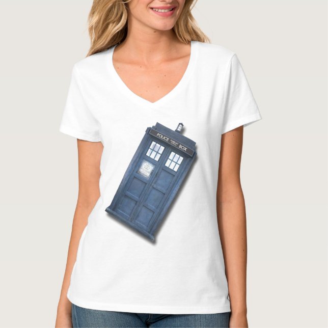 Den roliga polisappellen boxas t-shirt (Framsida)