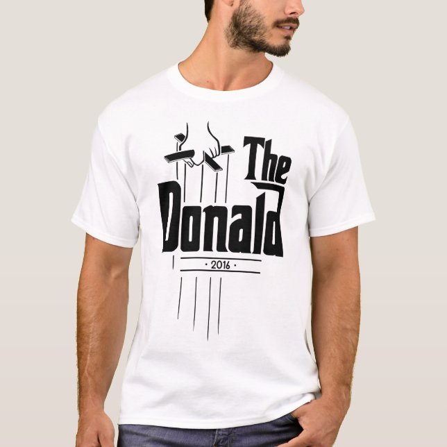 Den roliga politiska skjortan för Donald | Tee Shirt (Framsida)