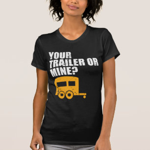 Den roliga rednecken ditt släp eller bryter? t shirt