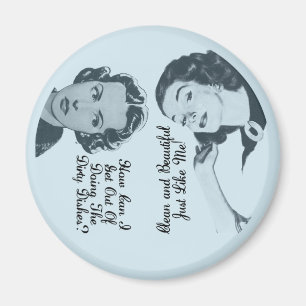 Den roliga Retro diskarerengöringen smutsar ner Magnet