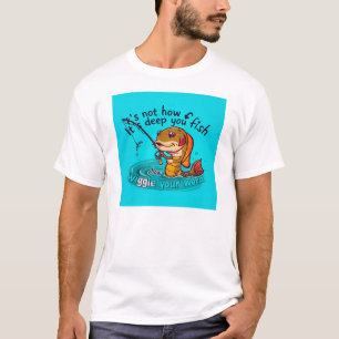 Den roliga sidan av fiske t shirt