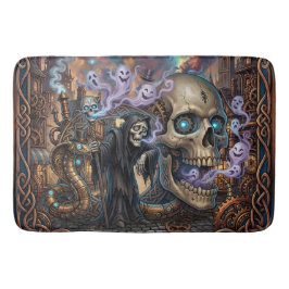 Den roliga skeletten – keltisk steampunk-fantasi. badrumsmatta