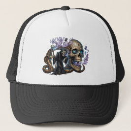 Den roliga skeletten – keltisk steampunk-fantasi. keps