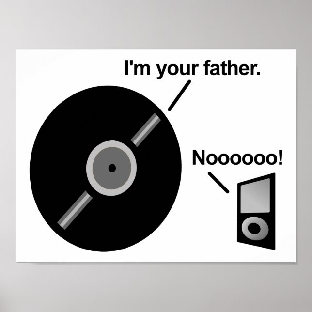 Den roliga skojiga pappaposter-affischen poster (Framsidan)