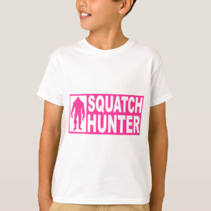 Den roliga SQUATCH-JÄGAREN utrustar att finna den Tröja