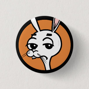 DEN ROLIGA TECKNADKANINRUNDAN KNÄPPAS KNAPP