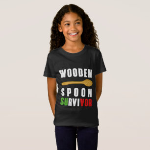 Den roliga träskedöverlevandeitalienare erfar t shirt