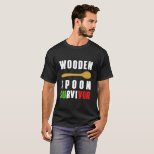 Den roliga träskedöverlevandeitalienare erfar t shirt