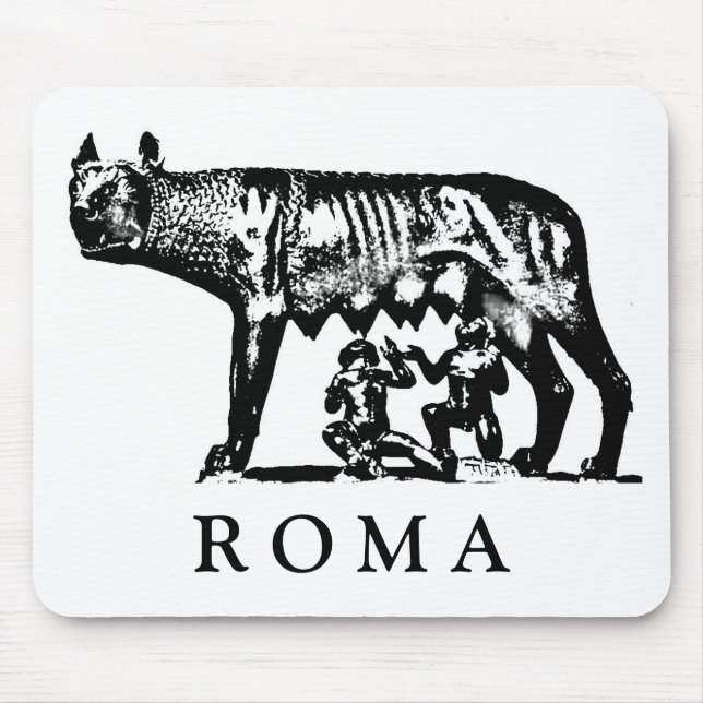 Den ROMA Hon-Vargen musen vadderar Musmatta (Framsidan)