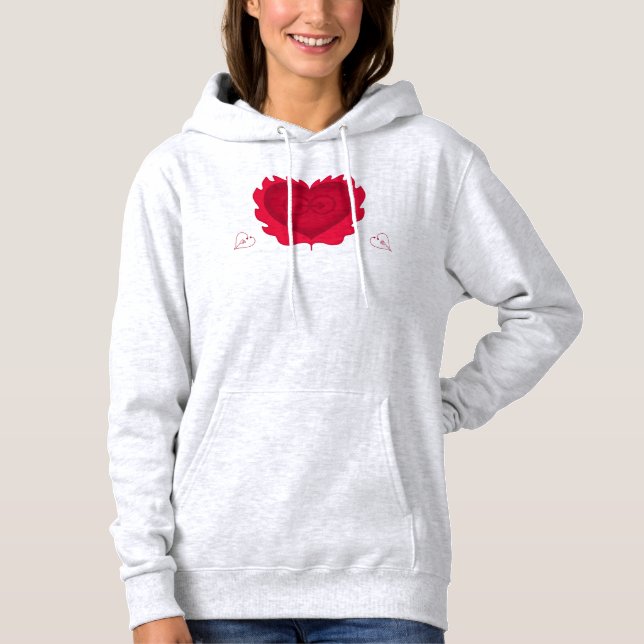 Den romantiska kärlekens passion t shirt (Framsida)