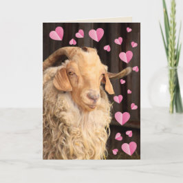 Den romerska Goat Valentindagen Helgkort