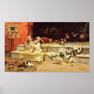 Den romerska Maiden av Juan Luna. Poster
