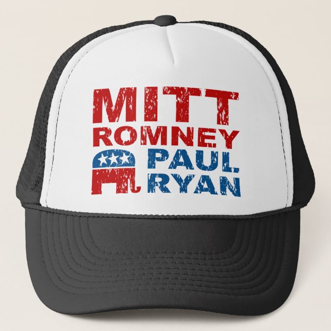 Den Romney Ryan springan röstar seger Keps (Framsida)