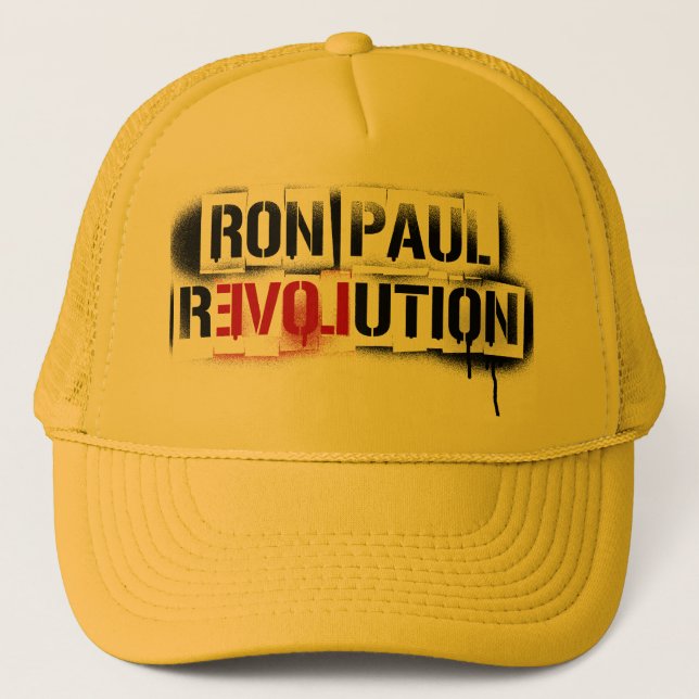 DEN RON PAUL REVOLUTIONEN STENCILERAR KEPS (Framsida)