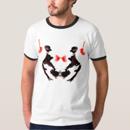 Den Rorschach inkbloten testar numrerar 3 T Shirt
